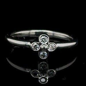 Tiffany & Co. Lace Diamond Clover Ring